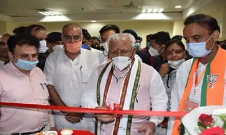 Haryana CM inaugurates Dialysis Centre at Kalpana Chawla Medical College