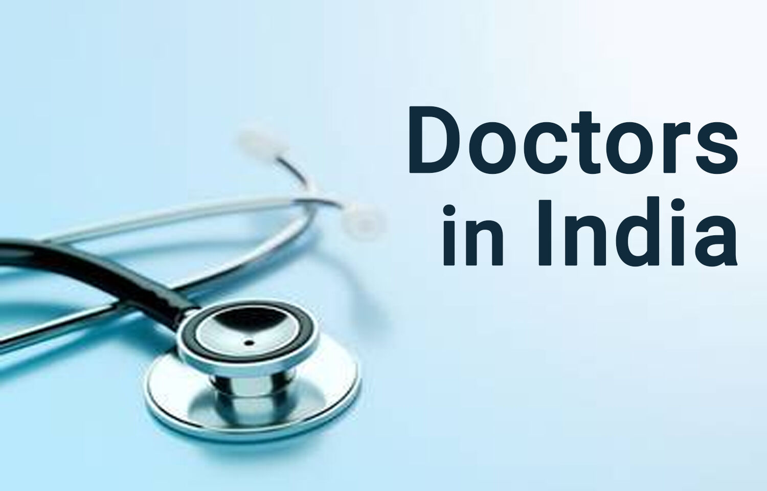 Health Ministry Counts 13 01 319 Allopathic Doctors And 5 65 Lakh 