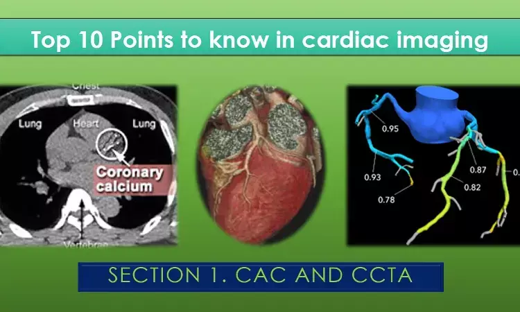 Top 10 messages from cardiac imaging:  CAC and CCTA