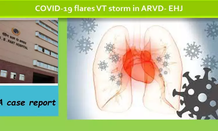 Cardiologists at G.B. Pant find rare link between COVID-19 cytokine storm and ARVD.