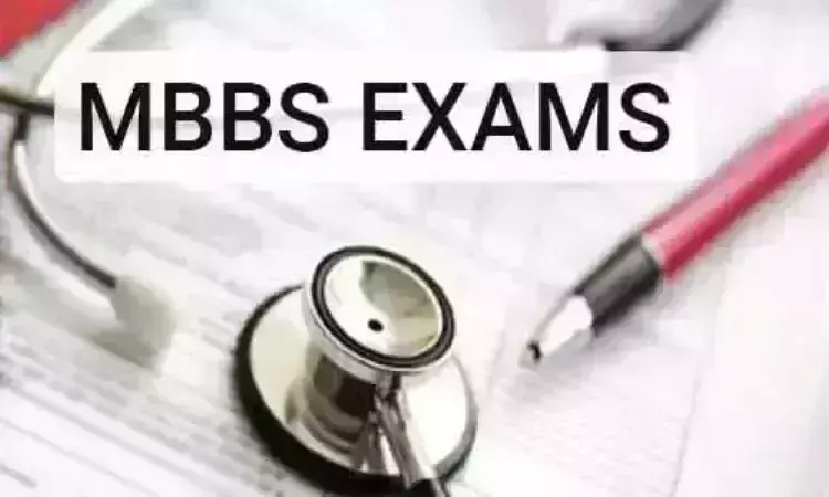 KNRUHS published conduct of Final MBBS Part II theory supplementary  exams October 2021