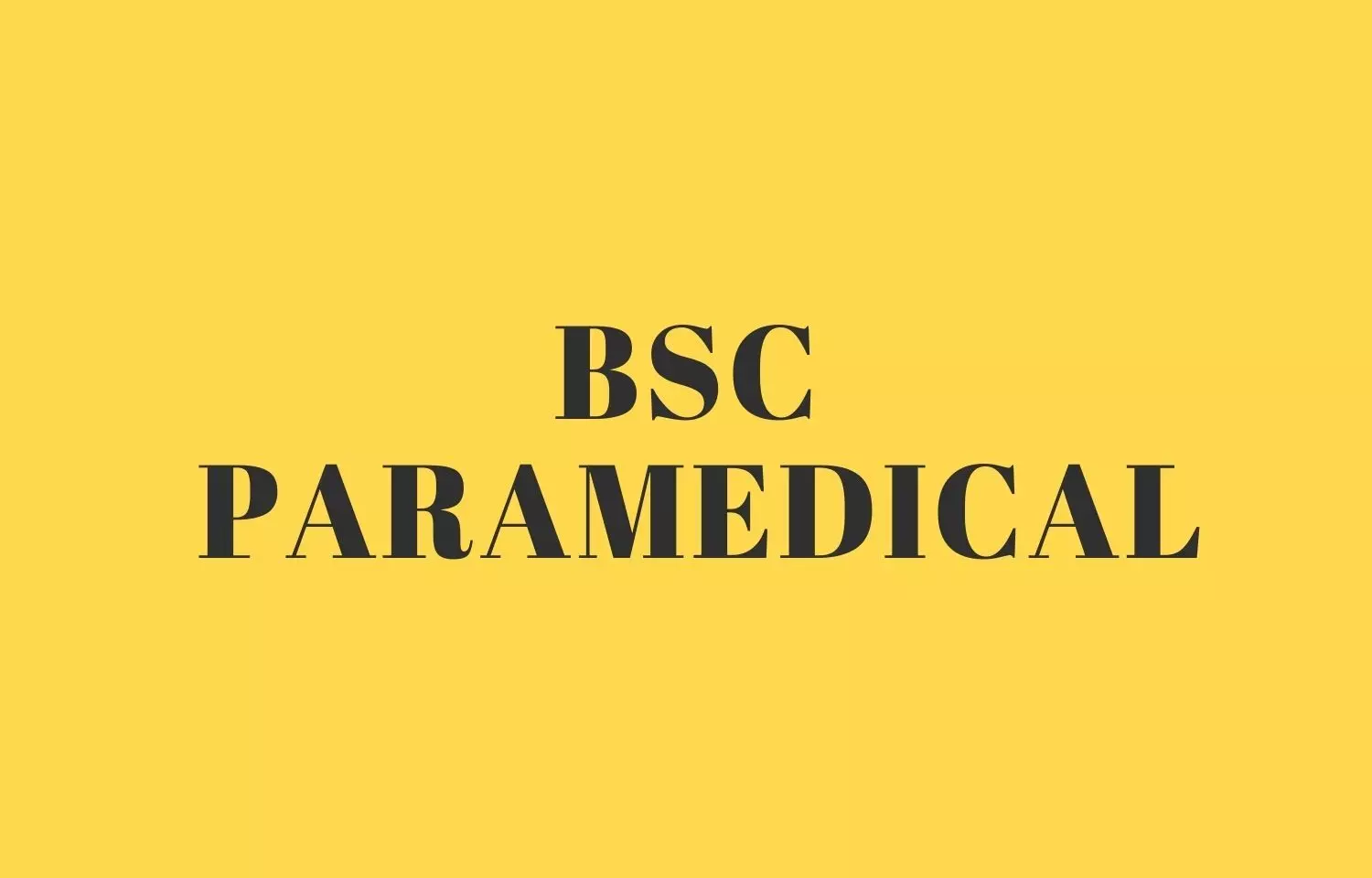 BFUHS Invites Online Application For BSc Paramedical Courses 2022, Check out Details