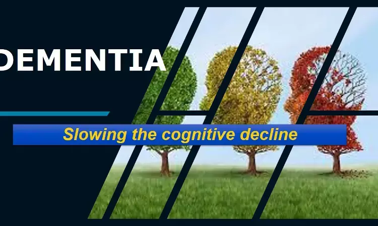Acetylcholinesterase inhibitors and memantine delay cognitive decline in dementia: Study.