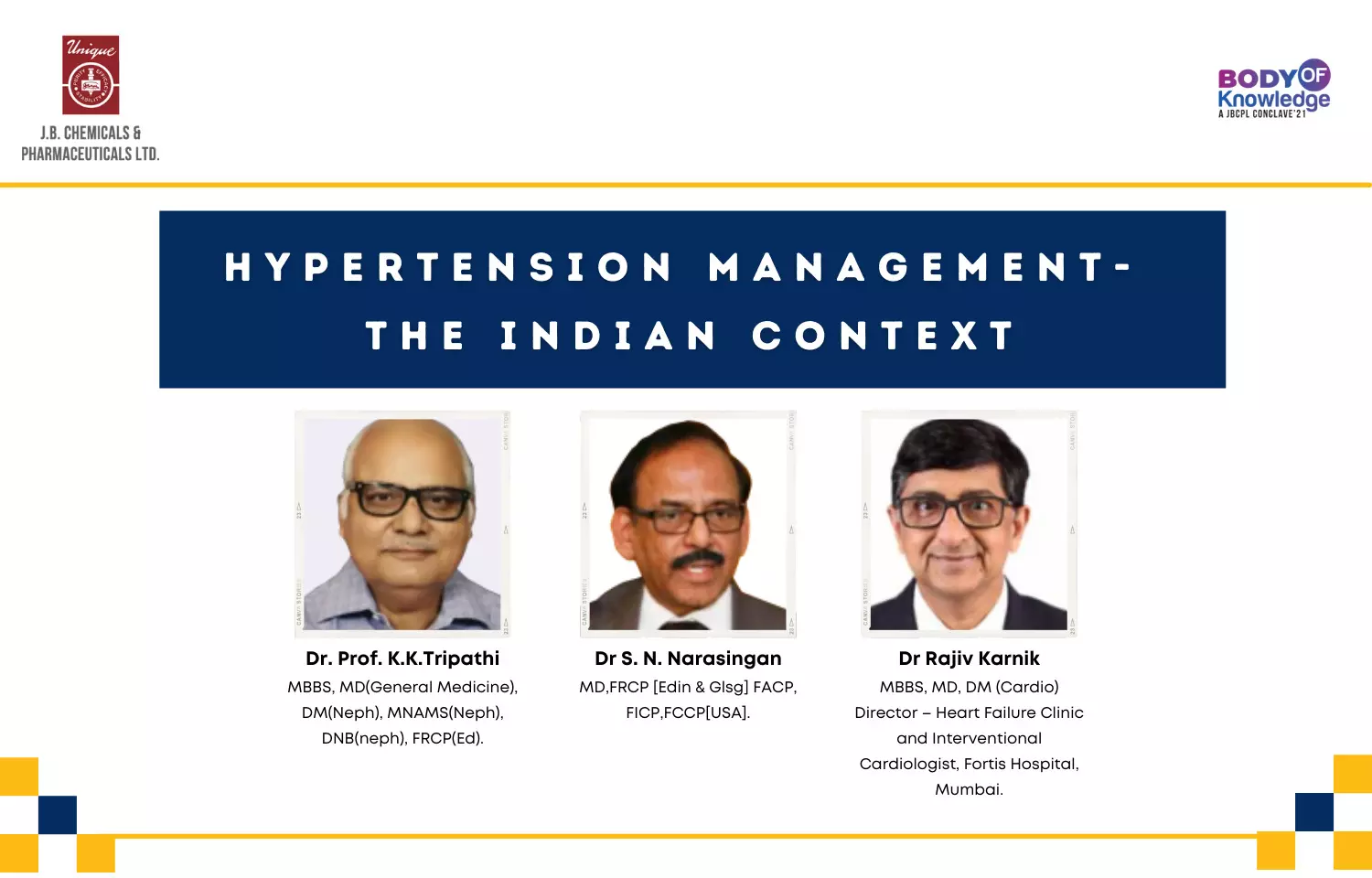 Hypertension Management: The Indian Context