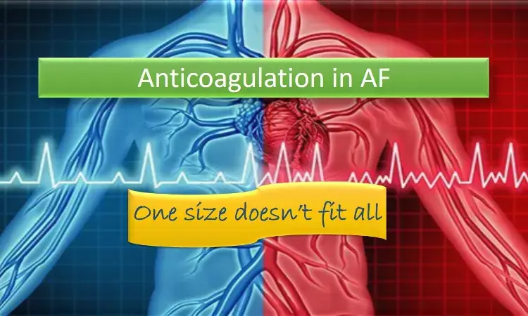 Time to rethink and reframe, JAMA study suggests time-delimited anticoagulation for stroke prevention in AF.