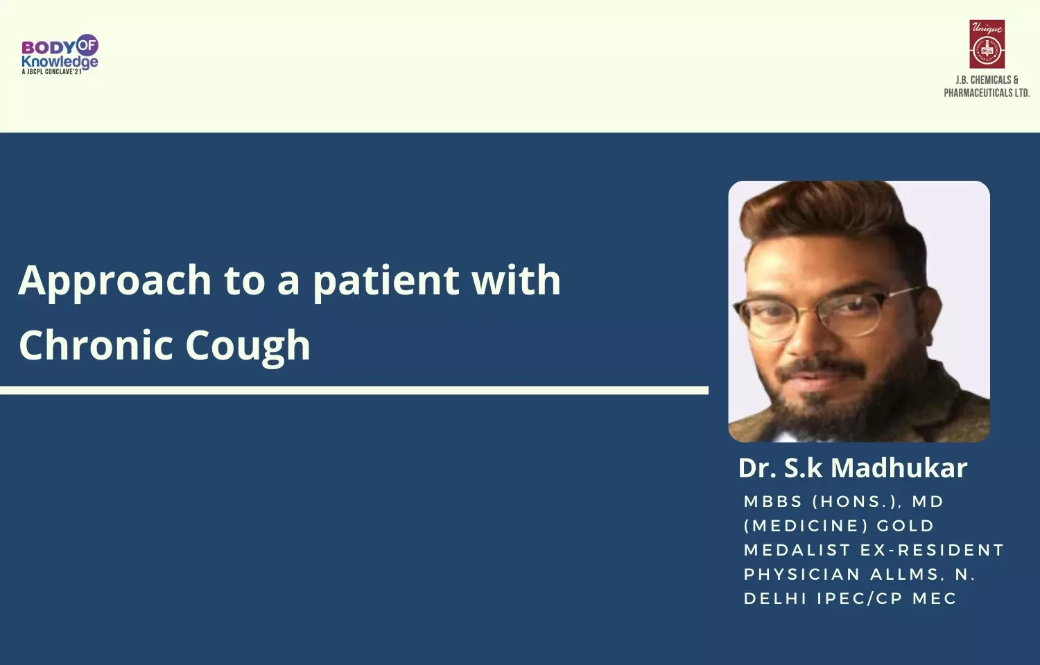 Approach to a patient with Chronic Cough