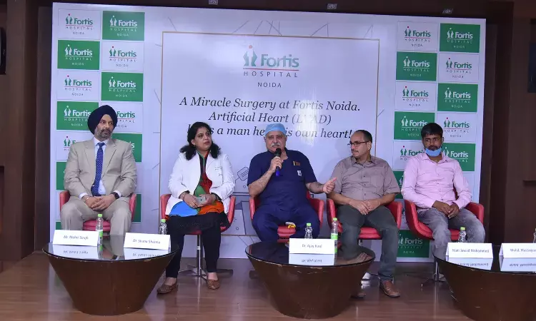 Fortis doctors successfully perform Indias first heart explantation surgery