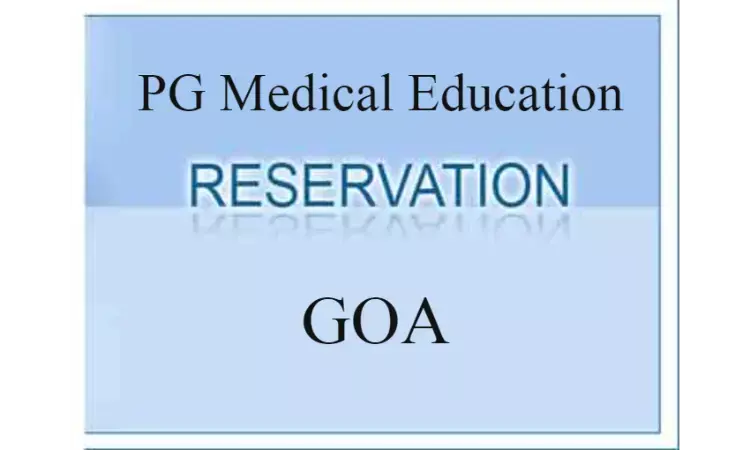 Supreme Court issues notice on 41 percent Reservation for PG medical courses at Goa Medical College