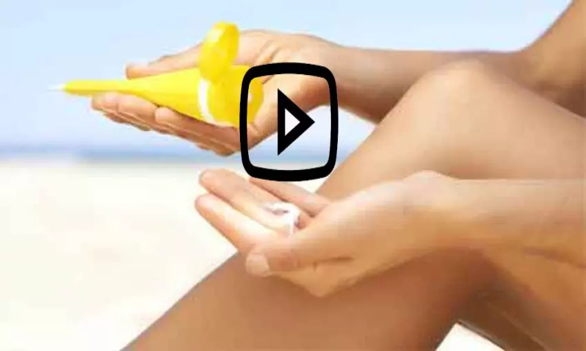 Zinc oxide containing sunscreens turn toxic