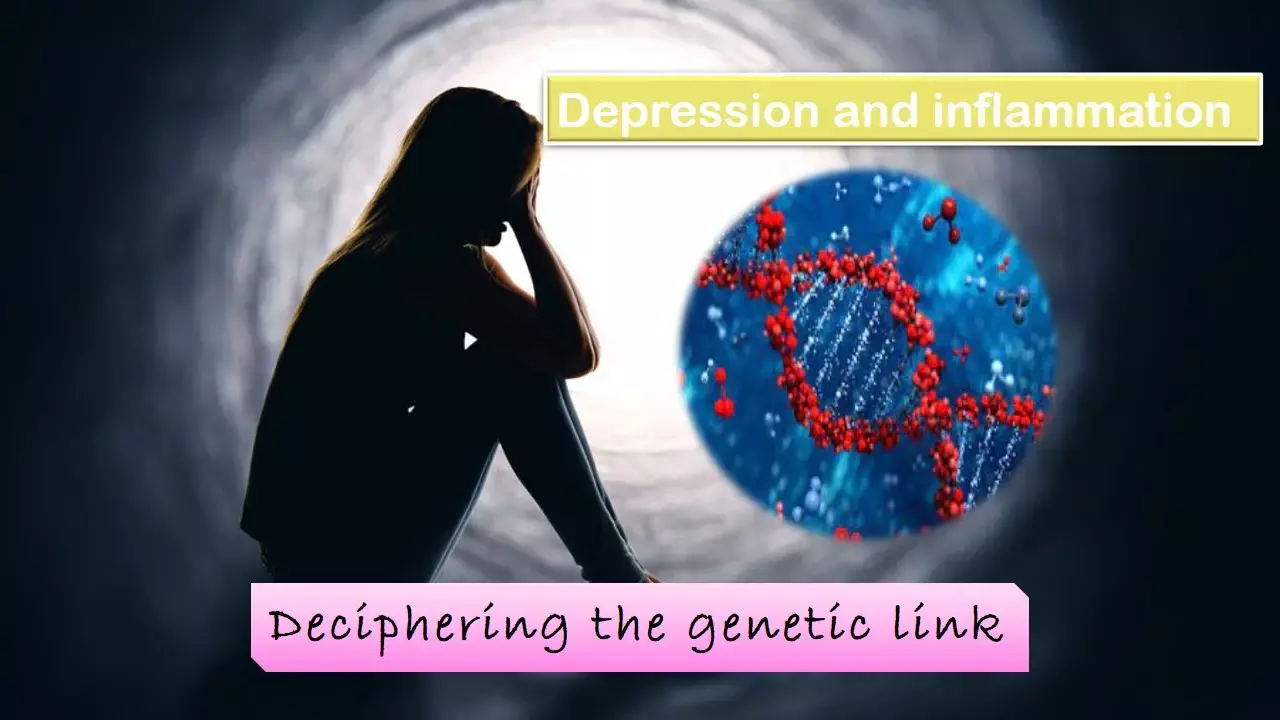 Depression and inflammatory states may be genetically linked, JAMA study.