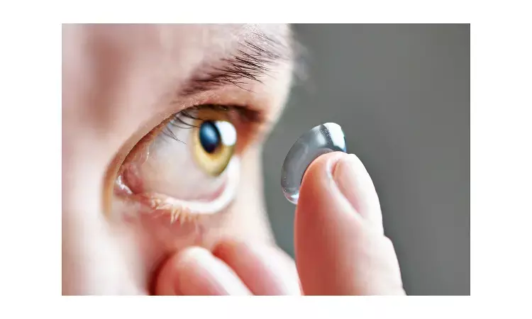 Contact lens better than spectacles for correcting vision while using face masks