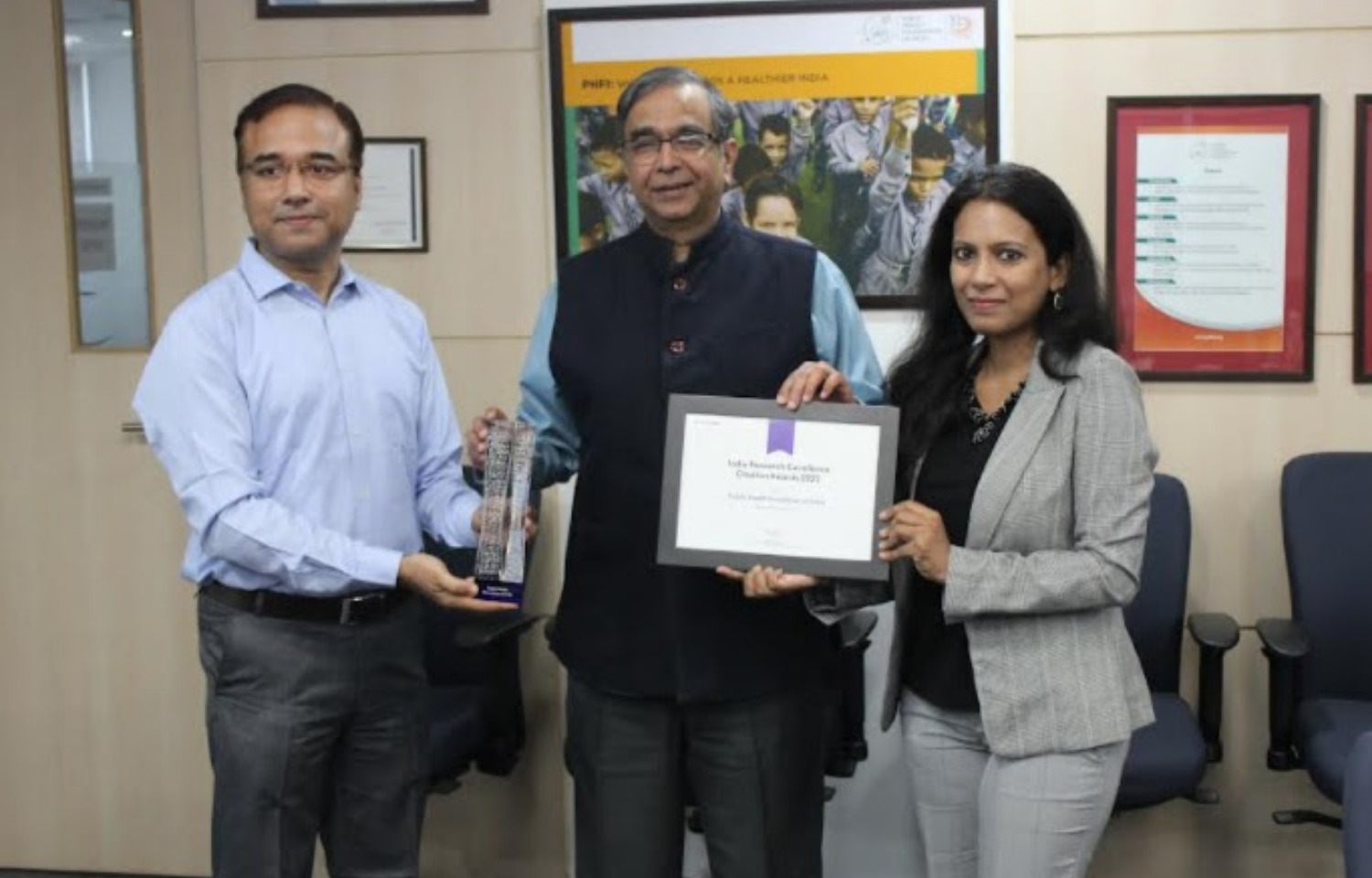 Public Health Foundation of India conferred with Clarivate India ...