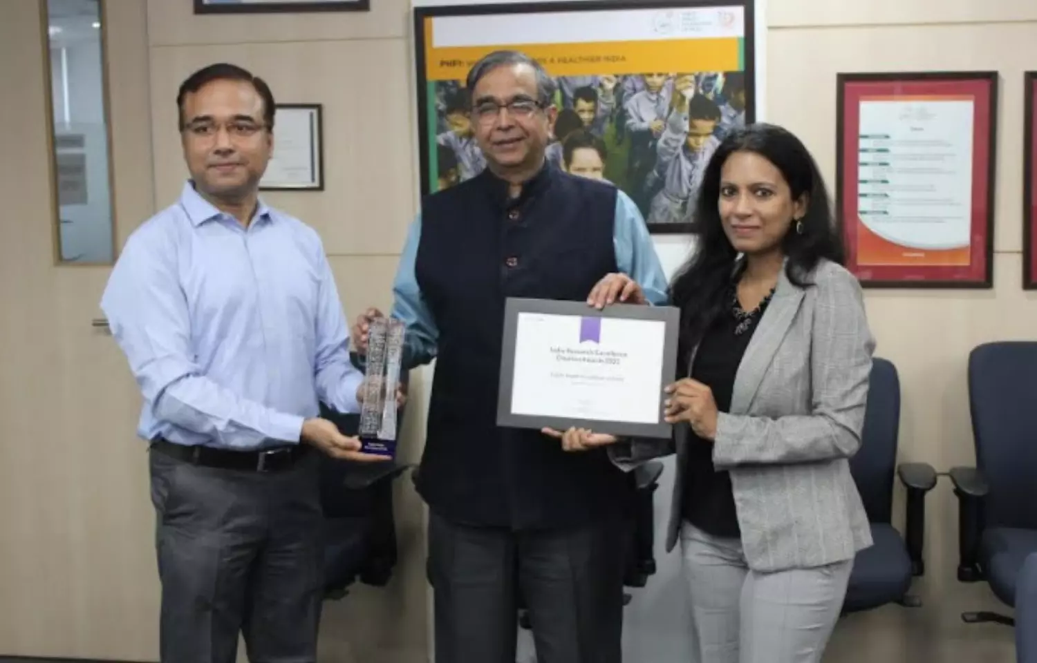 Public Health Foundation of India conferred with Clarivate India Research Excellence Citation Award 2021