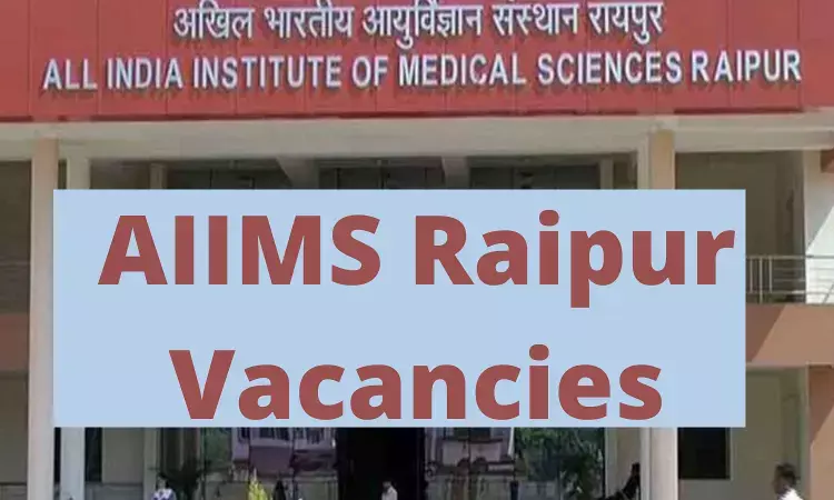 APPLY NOW At AIIMS Raipur for JR post Vacancies, Details