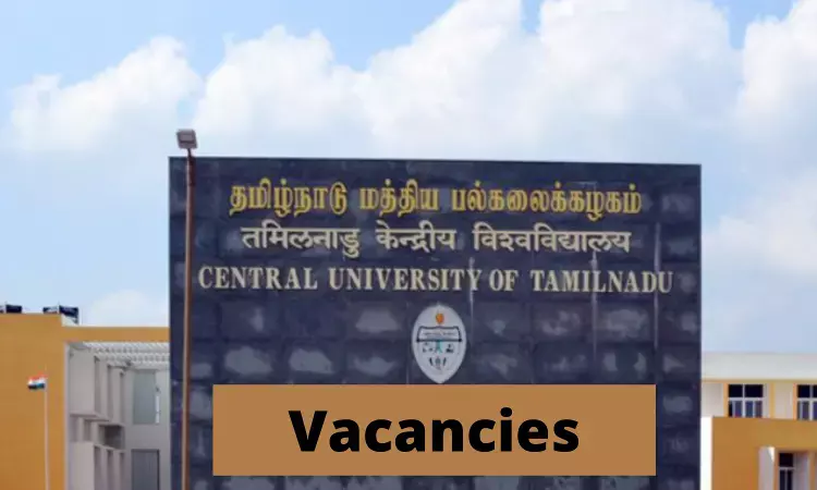 Apply Now At Central University of Tamil Nadu for Medical Officer Post Vacancies, Details