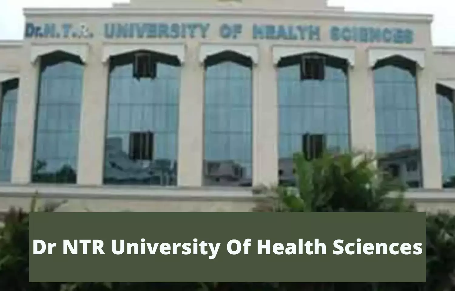 BDS Candidates Can Withdraw seats Till April 22: Dr NTR University of Health Sciences