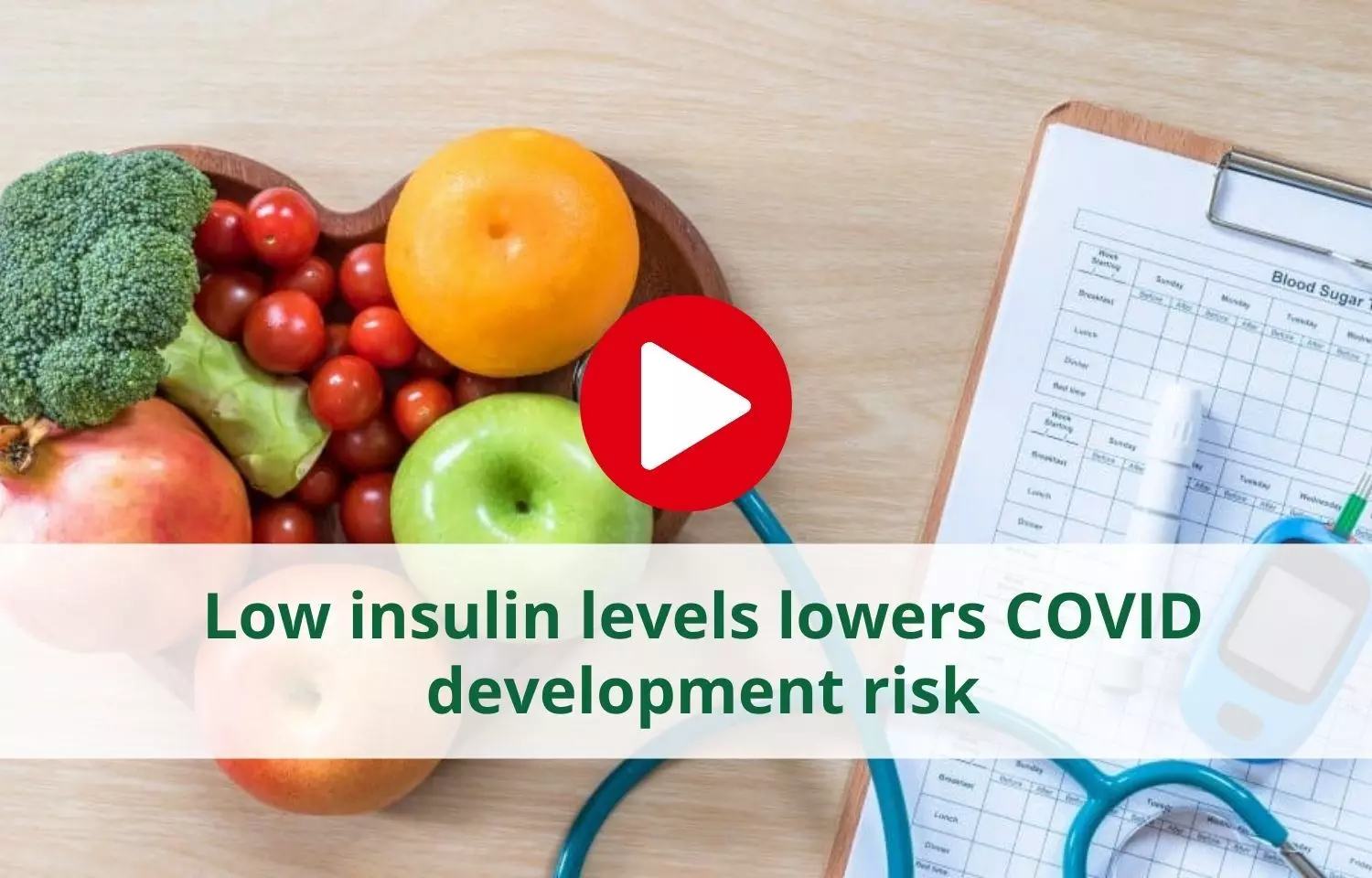 Low insulin levels lower COVID 19 development risk