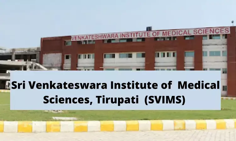 47 MD, MS seats available in 15 specialities at Sri Venkateswara Institute of Medical Sciences, All admission details here