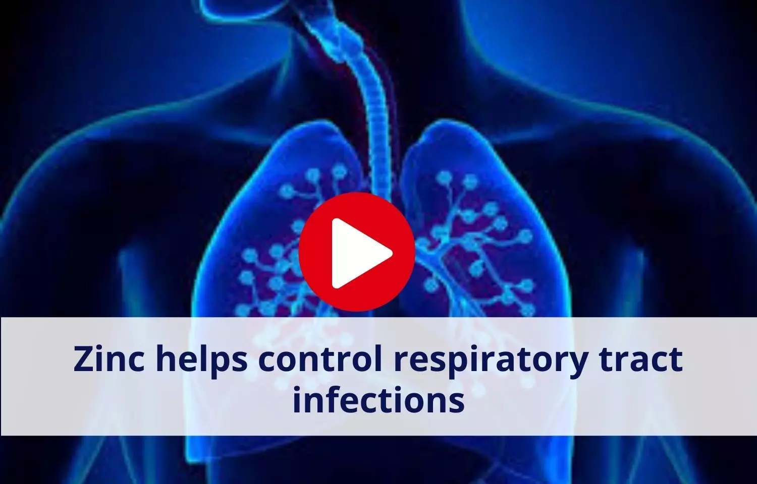 Zinc helps control respiratory tract infections