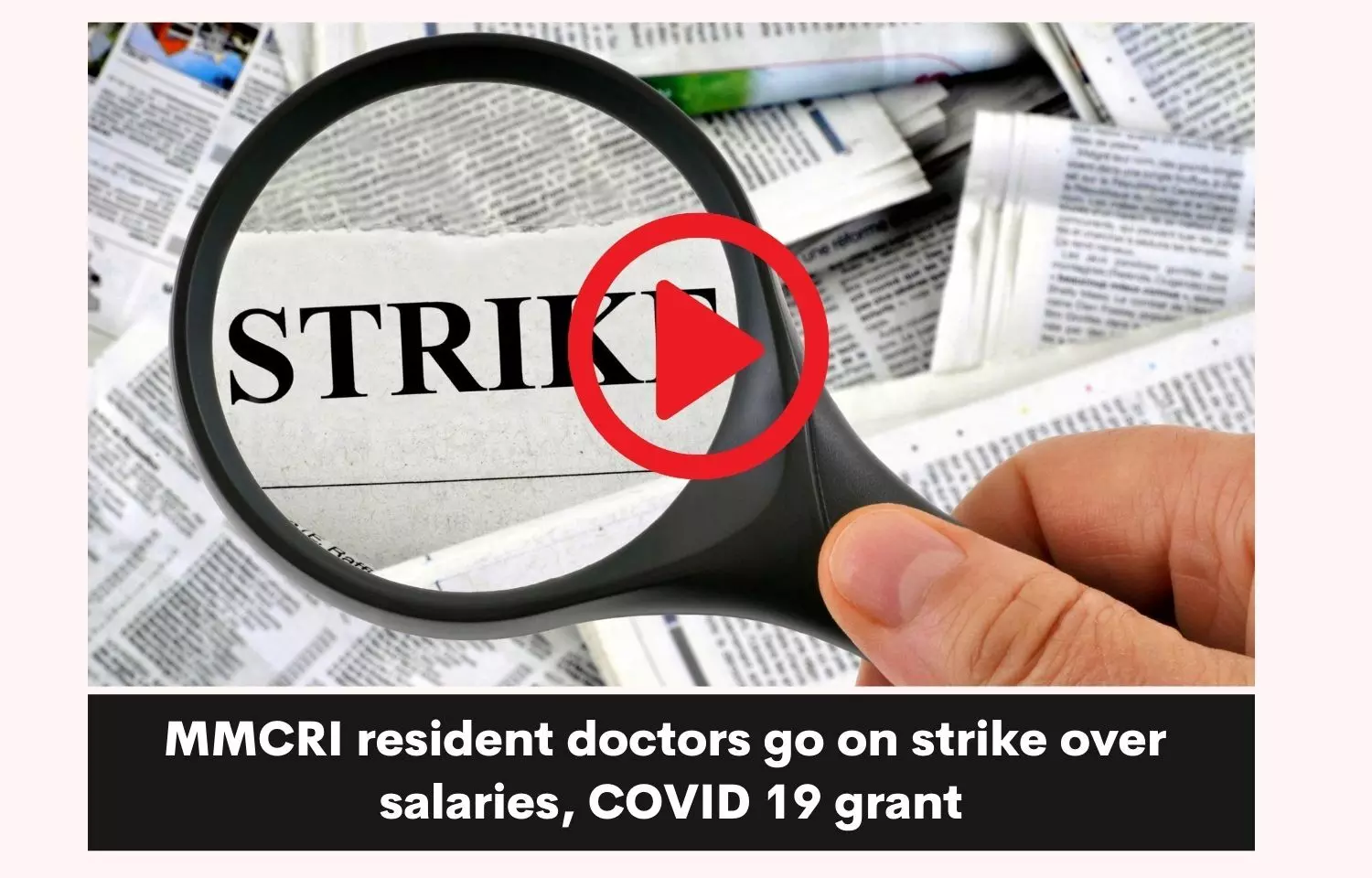 MMCRI resident doctors go on strike over non-payment of salaries