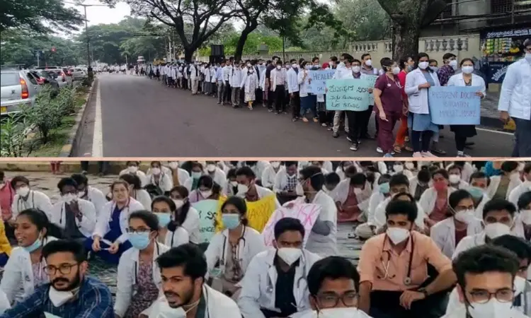 MMCRI resident doctors go on strike over non-payment of salaries, cut in COVID allowance