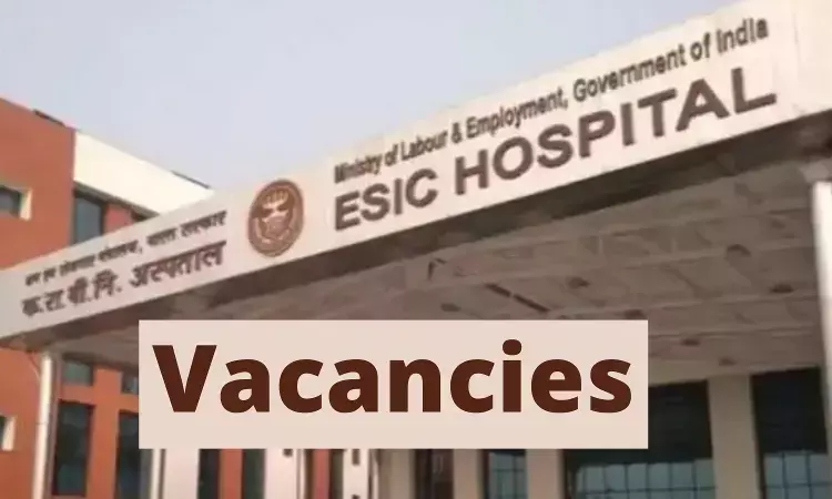 Walk In Interview At ESIC Medical College Hospital, Kalaburagi For Vacancies Of Faculty Post, Details