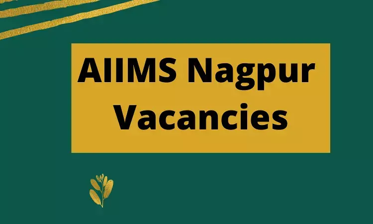 Walk In Interview at AIIMS Nagpur For Senior Resident Post Vacancies In Various Dpts, Details