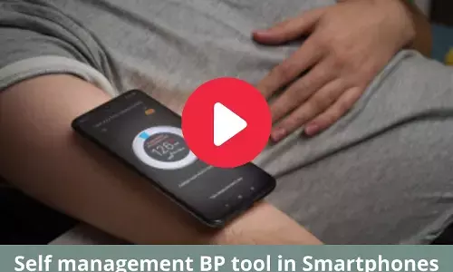 Self management BP tool in Smartphones helps in blood pressure monitoring