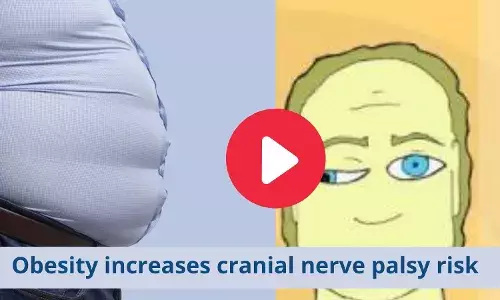 Cranial nerve palsy risk tied to obesity