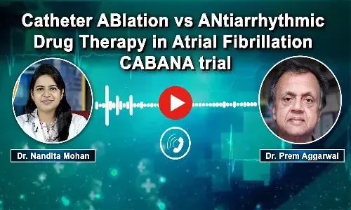 Catheter ABlation vs ANtiarrhythmic Drug Therapy in Atrial Fibrillation CABANA trial