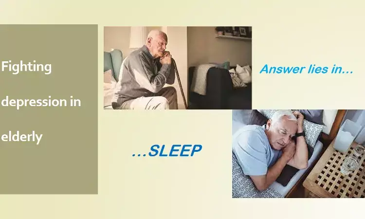Insomnia treatment may prevent major depression in elderly, JAMA study.
