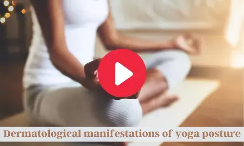 Dermatological menifestations of yoga posture