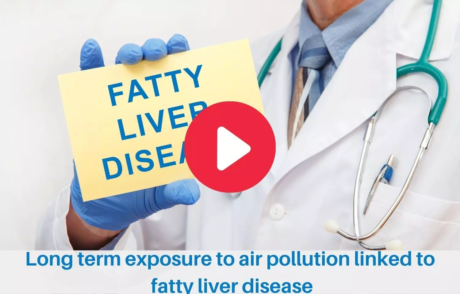 Long term exposure to air pollution may cause fatty liver disease