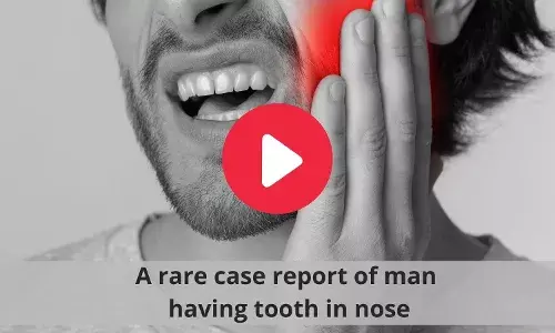 A rare case report of man having tooth in nose