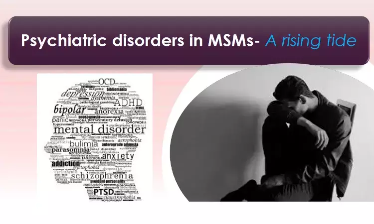 Male homosexuals at higher risk for psychiatric disorders including suicide, finds LHMC study.