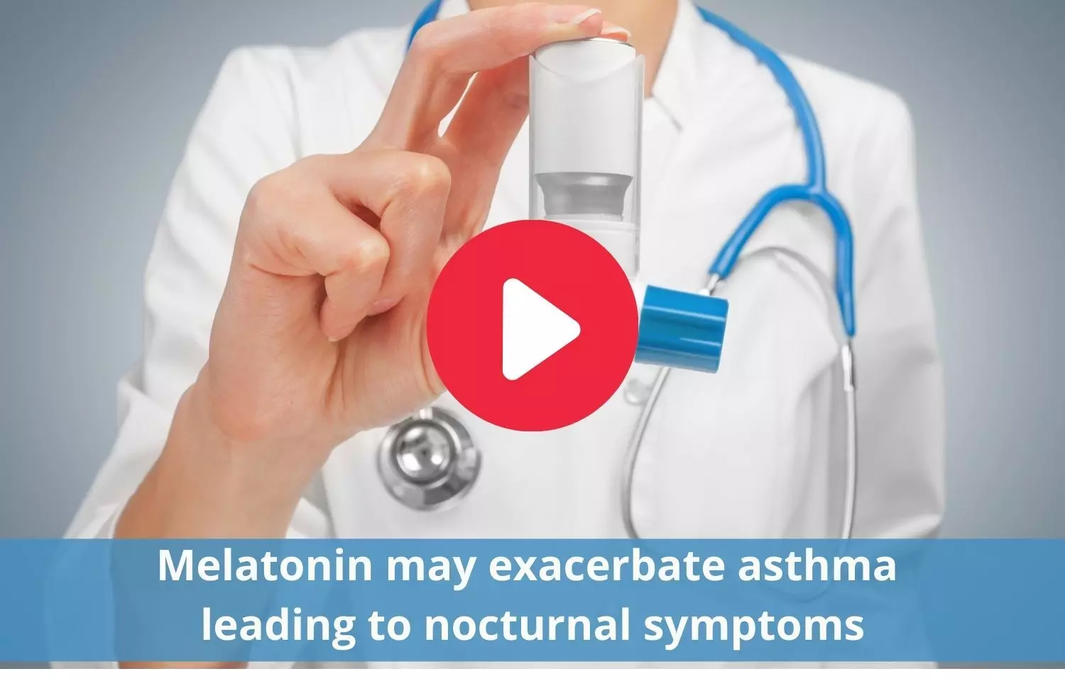 Asthma exacerbation with melatonin can lead to nocturnal symptoms