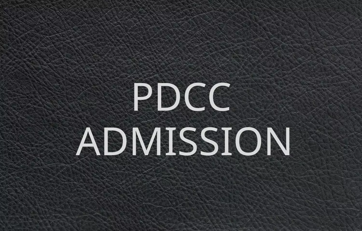 PDCC, PDF Admissions: JIPMER issues notice for Waitlist Candidates, details