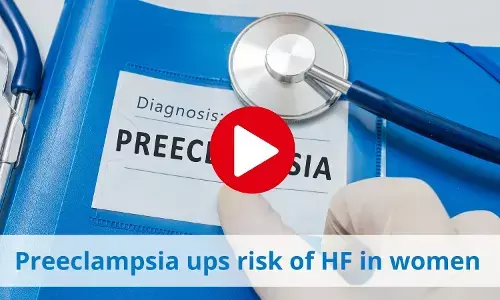 Preeclampsia increases heart failure risk in women