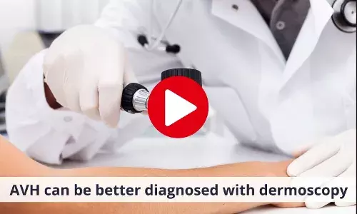 AVH can be better diagnosed with dermoscopy