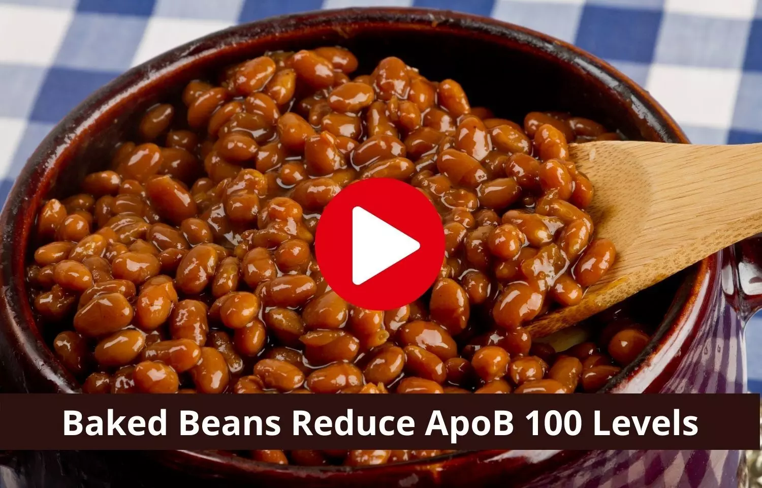 ApoB 100 Levels reduction observed with baked beans consumption