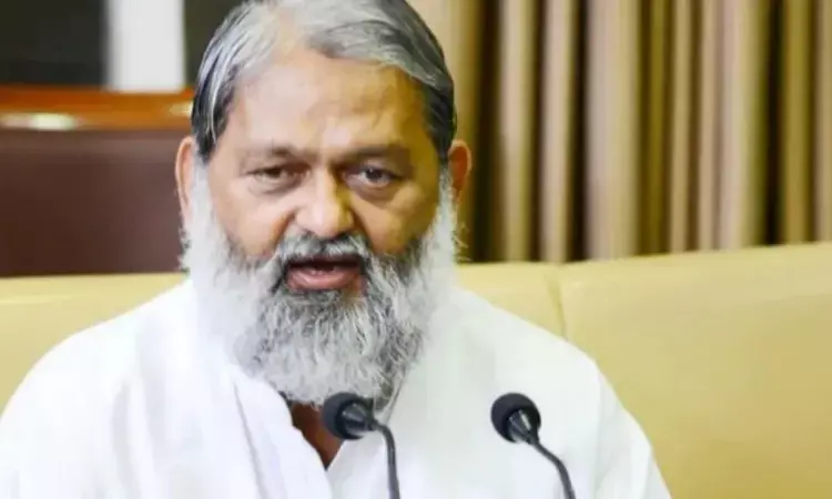 Specialist cadre of doctors being prepared in Haryana: Health Minister Anil Vij