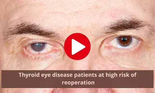 Reoperation risk high in Thyroid eye disease patients
