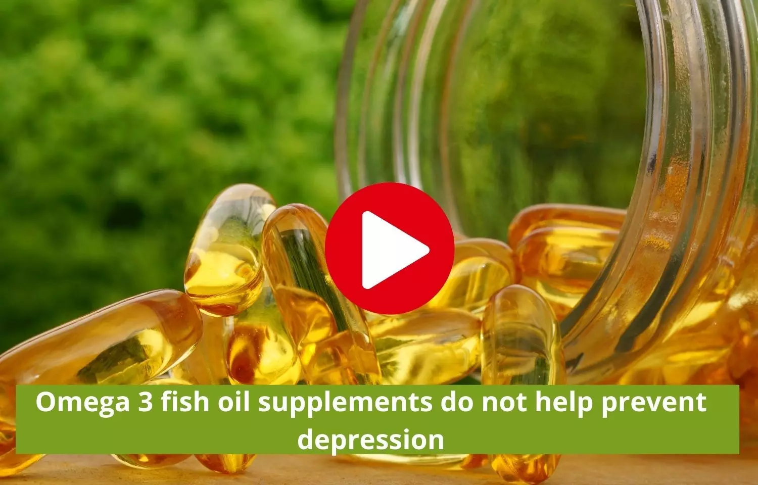 Omega 3 fish oil supplements not tied to depression prevention