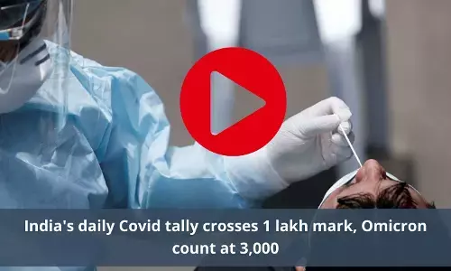 Indias  crosses 1 lakh mark of Covid cases, Omicron count at 3,000