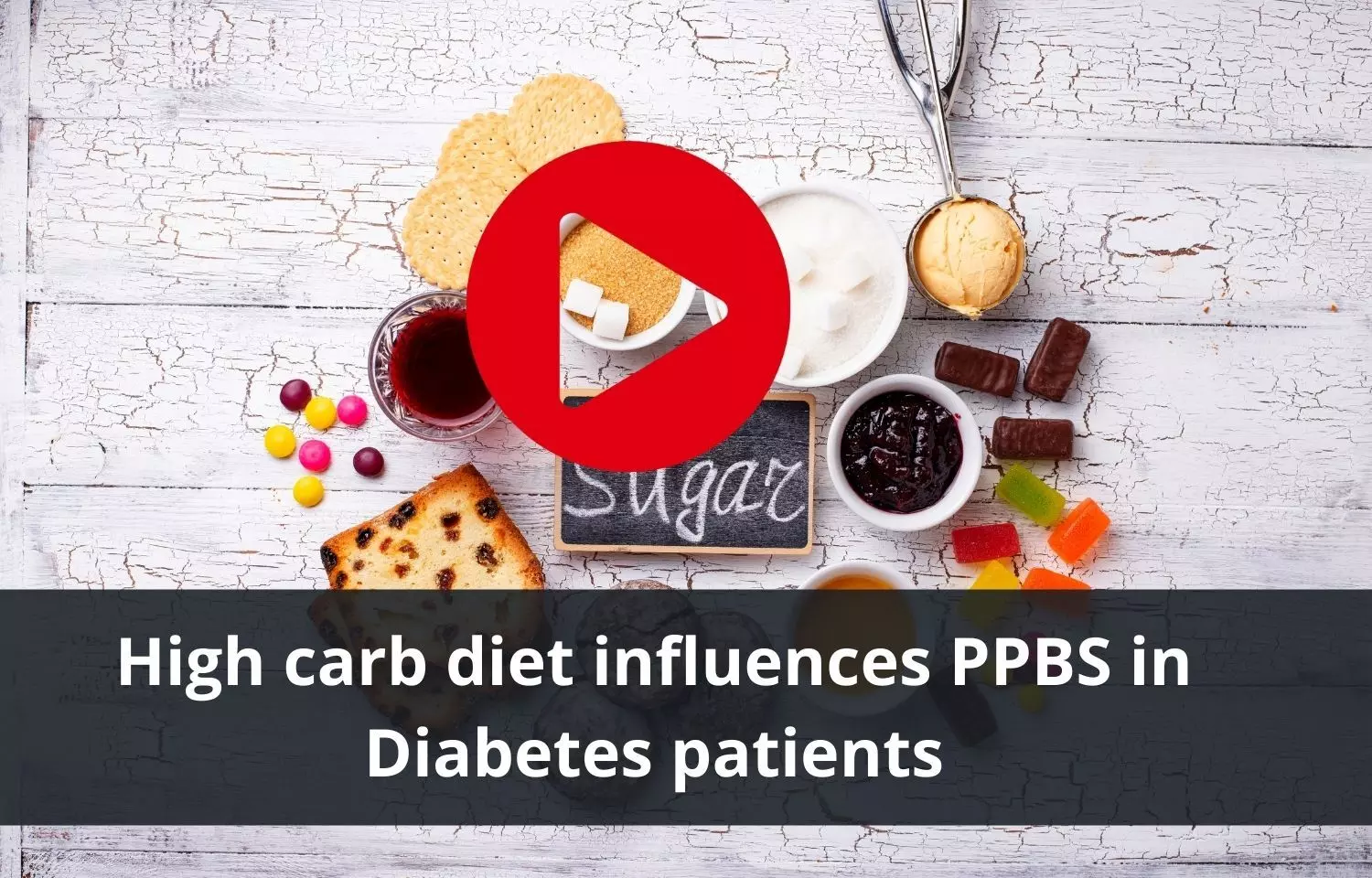 Post blood sugar to be influenced by high carb diets in diabetics