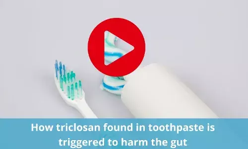 Triclosan In Toothpaste, is harmful for gut and triggers inflammation
