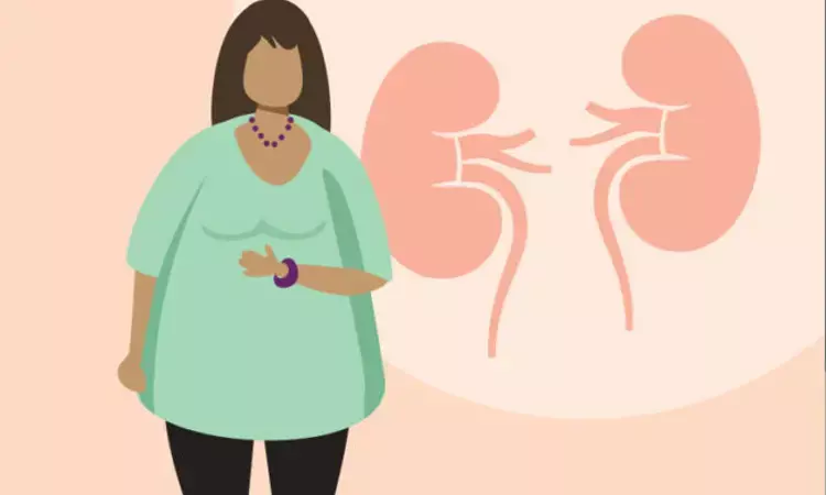 Obesity may increase end-stage kidney disease risk in women with type 2 diabetes