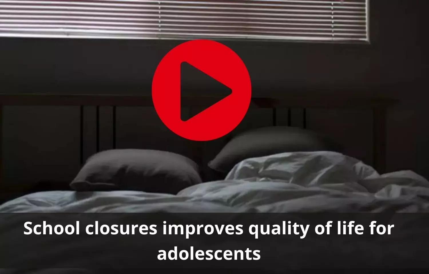 School closures greatly improved quality of life in school children