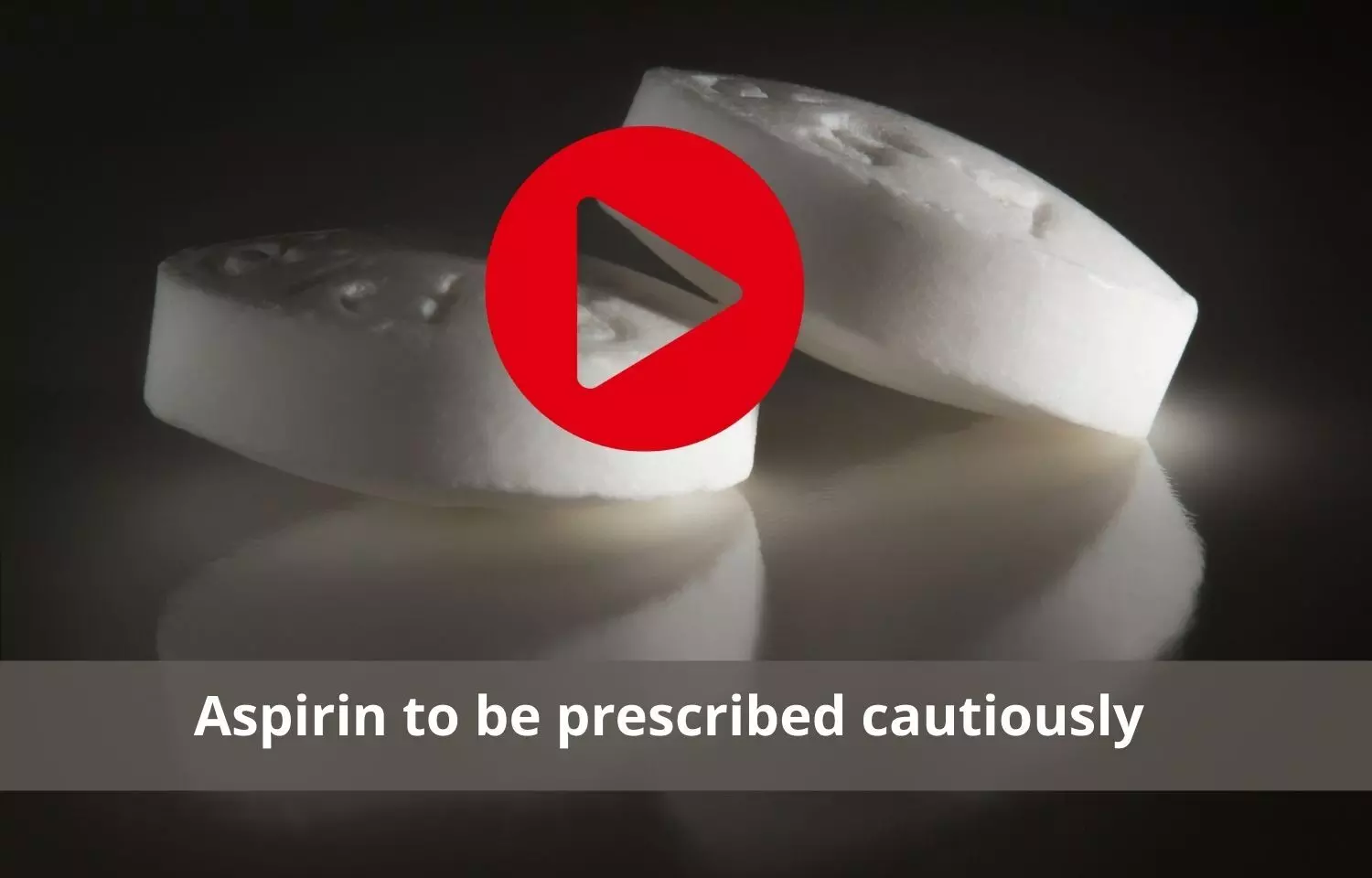 Aspirin can be prescribed based on risk factors