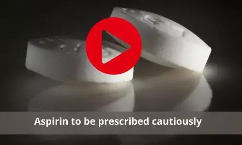 Aspirin can be prescribed based on risk factors